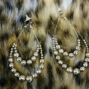 Express Mirror Disco Ball Earrings